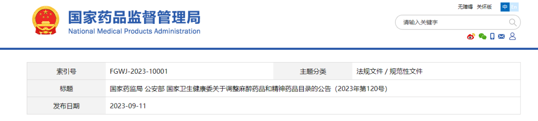 依托咪酯列入第二类精神药品目录！依托咪酯检测，势在必行
